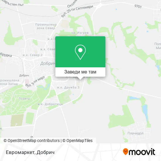 Евромаркет карта