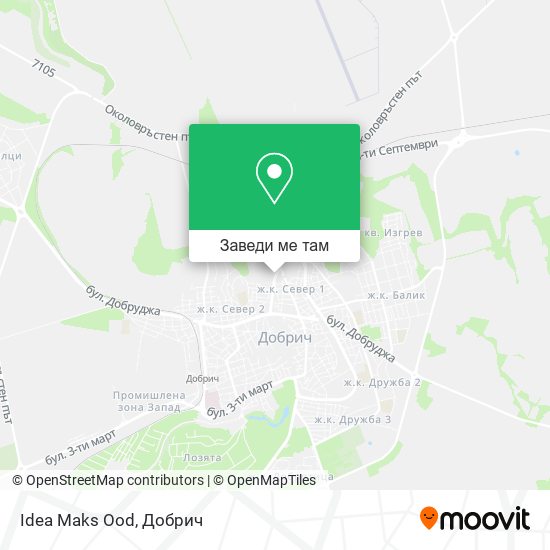 Idea Maks Ood карта