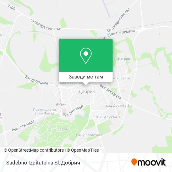 Sadebno Izpitatelna Sl карта
