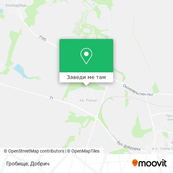 Гробище карта