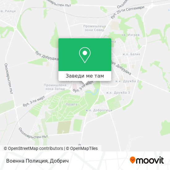 Военна Полиция карта
