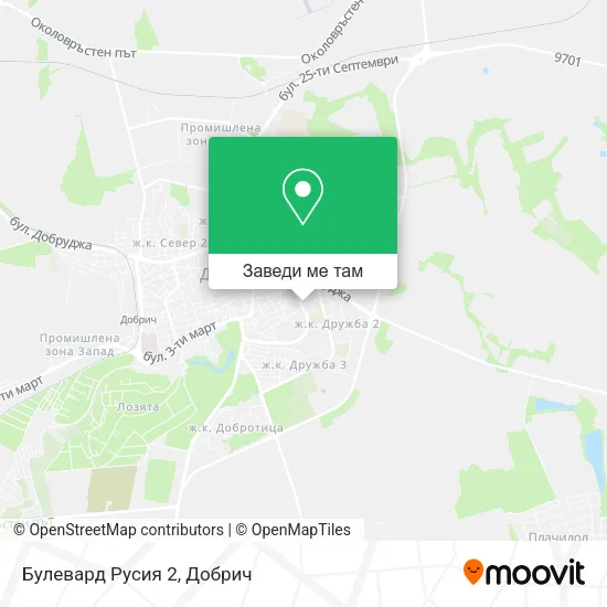 Булевард Русия 2 карта