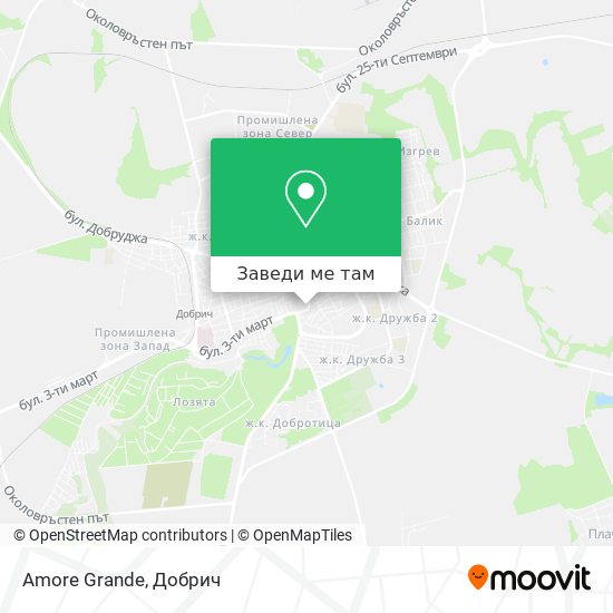 Amore Grande карта