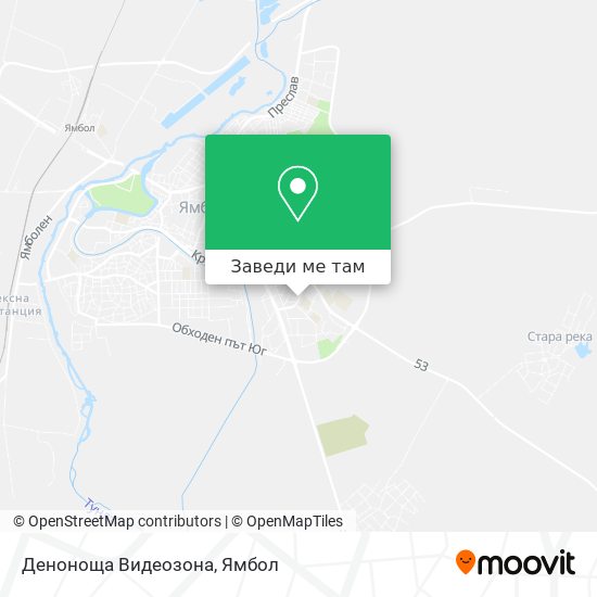 Деноноща Видеозона карта