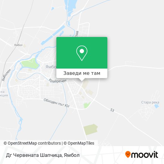 Дг Червената Шапчица карта