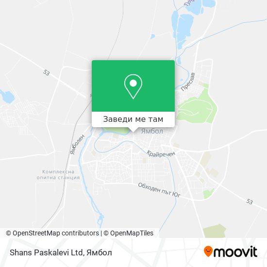 Shans Paskalevi Ltd карта
