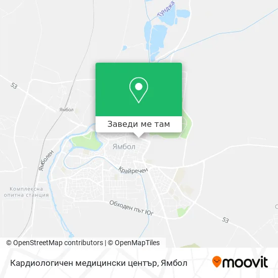Кардиологичен медицински център карта