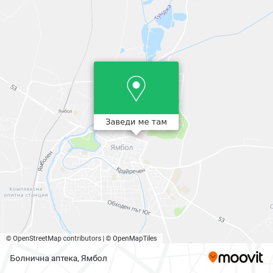 Болнична аптека карта