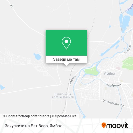 Закуските на Бат Весо карта
