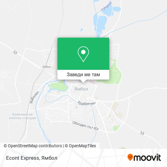 Econt Express карта