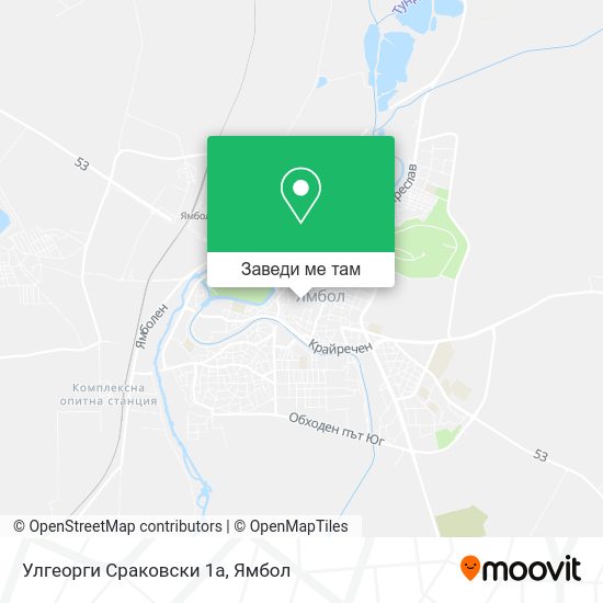 Улгеорги Сраковски 1а карта
