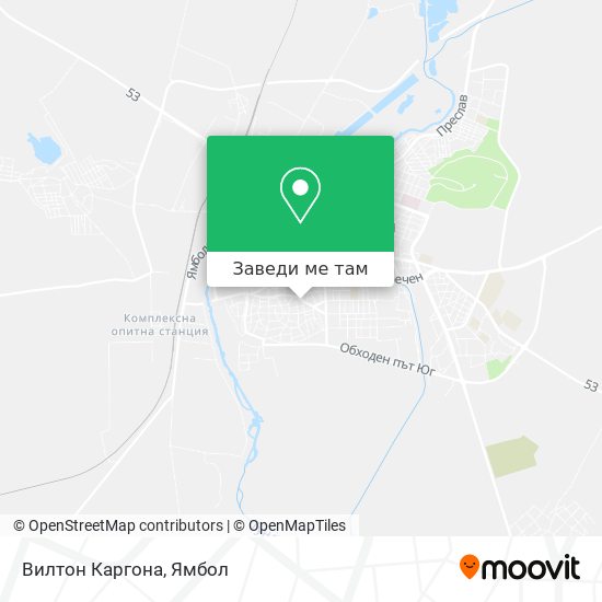 Вилтон Каргона карта