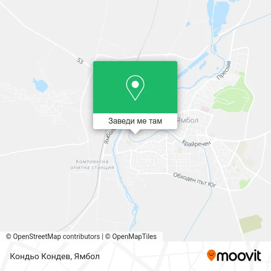 Кондьо Кондев карта