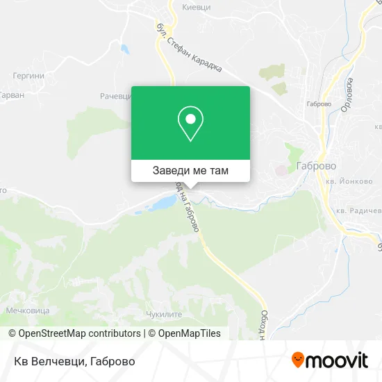 Кв Велчевци карта