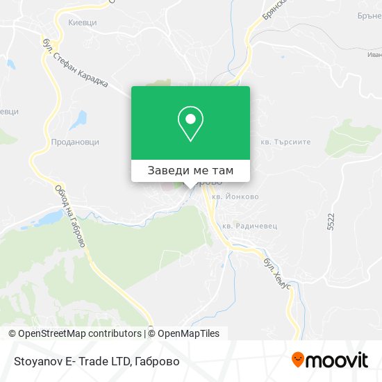 Stoyanov E- Trade LTD карта