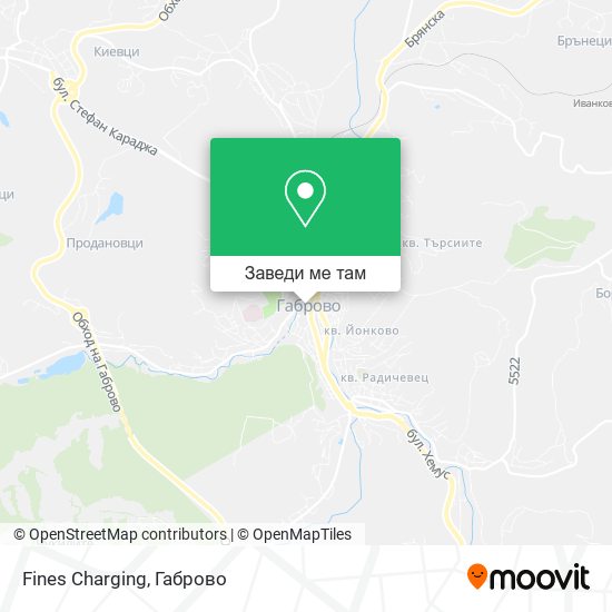 Fines Charging карта