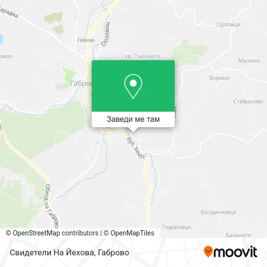 Свидетели На Йехова карта