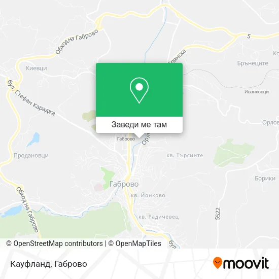 Кауфланд карта