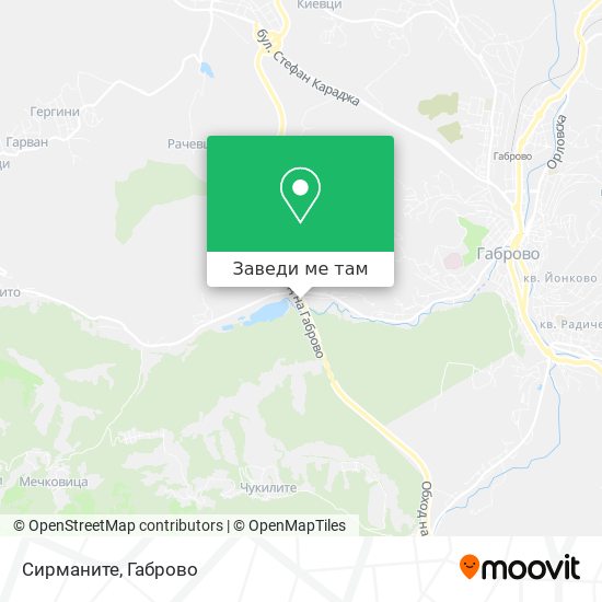 Сирманите карта