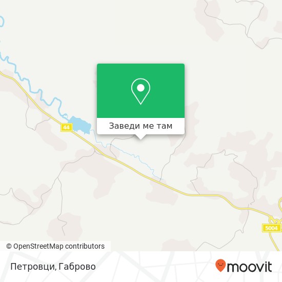 Петровци карта
