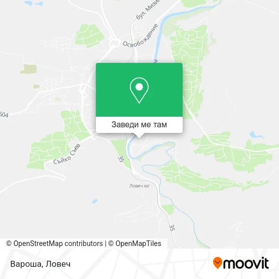 Вароша карта