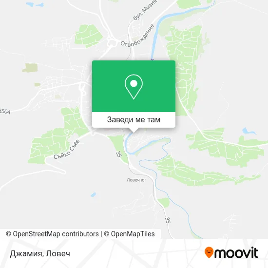 Джамия карта