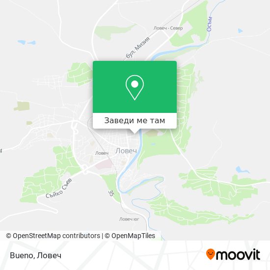Bueno карта