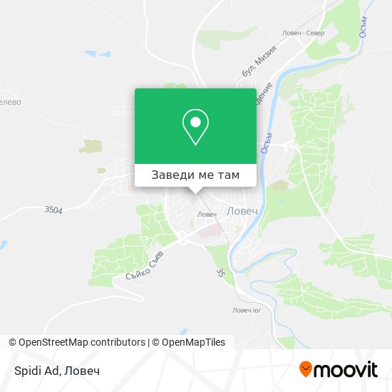 Spidi Ad карта