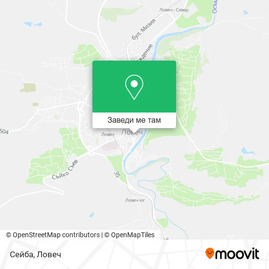 Сейба карта