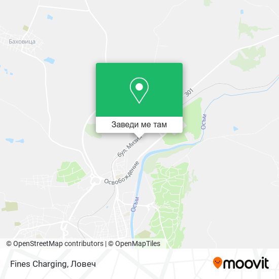 Fines Charging карта