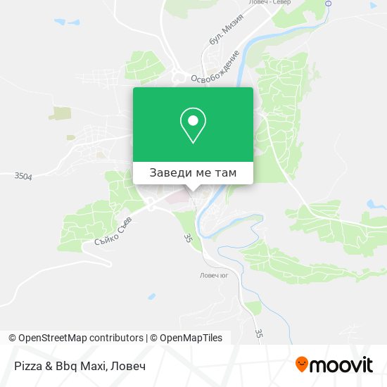Pizza & Bbq Maxi карта