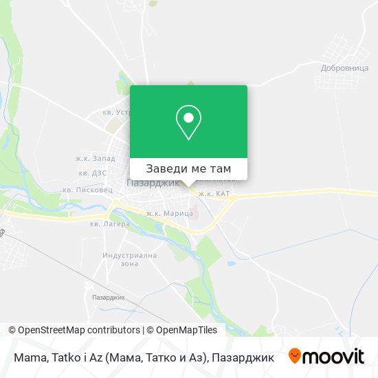 Mama, Tatko i Az (Мама, Татко и Аз) карта