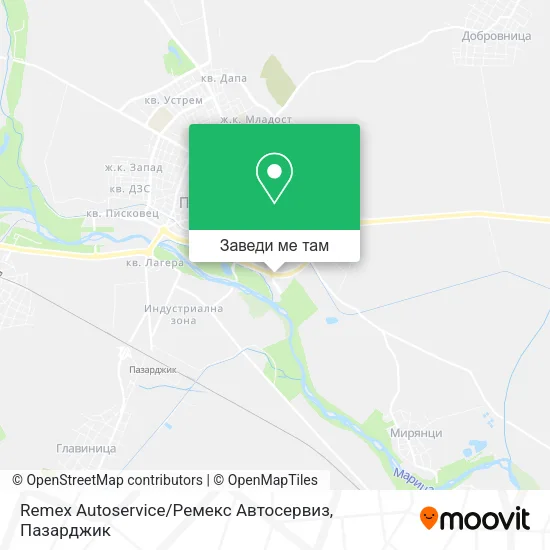 Remex Autoservice / Ремекс Автосервиз карта