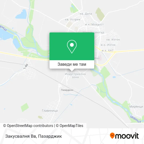 Закусвалня Вв карта