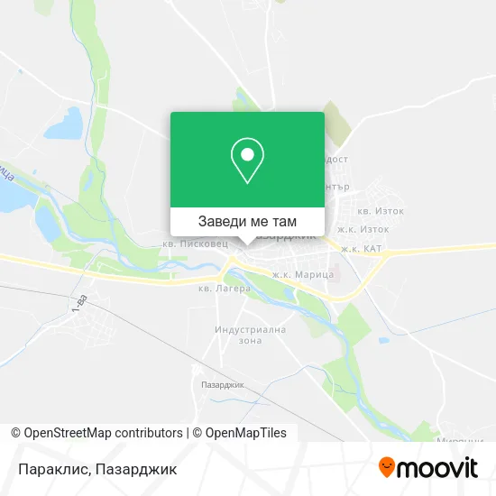 Параклис карта