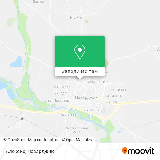 Алексис карта
