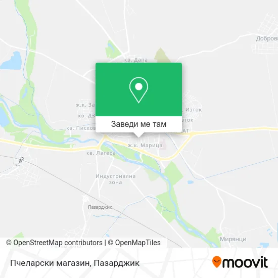 Пчеларски магазин карта
