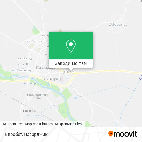 Евробет карта