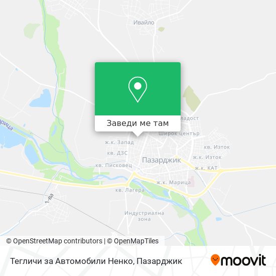 Тегличи за Автомобили Ненко карта