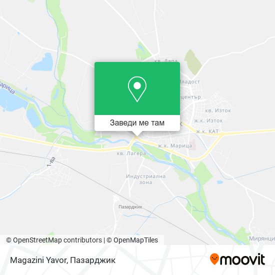 Magazini Yavor карта