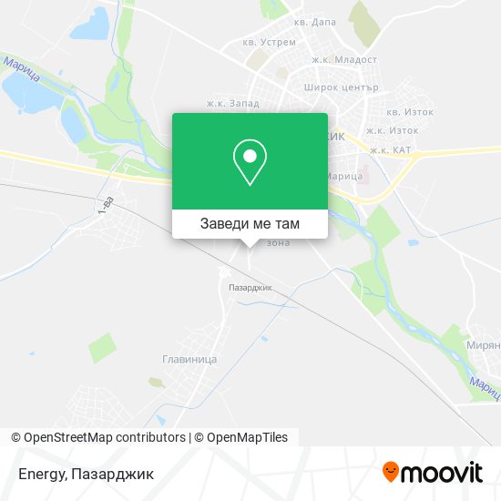Energy карта
