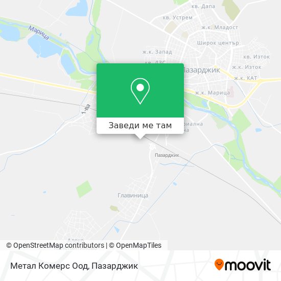 Метал Комерс Оод карта
