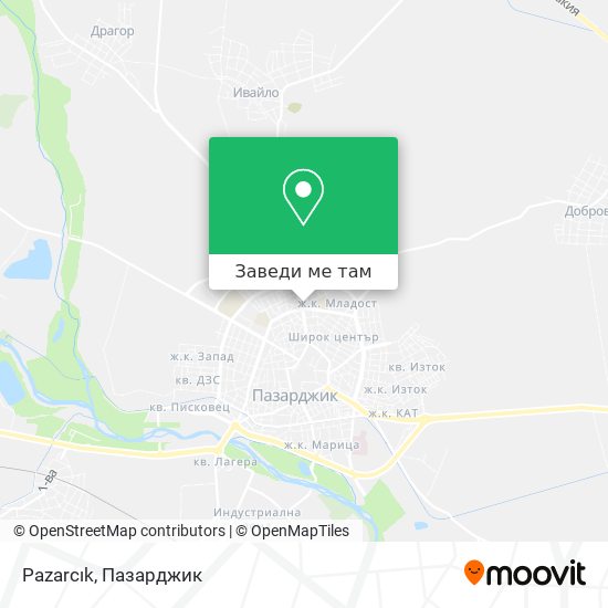 Pazarcık карта