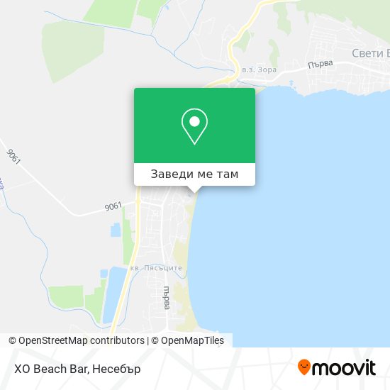 XO Beach Bar карта