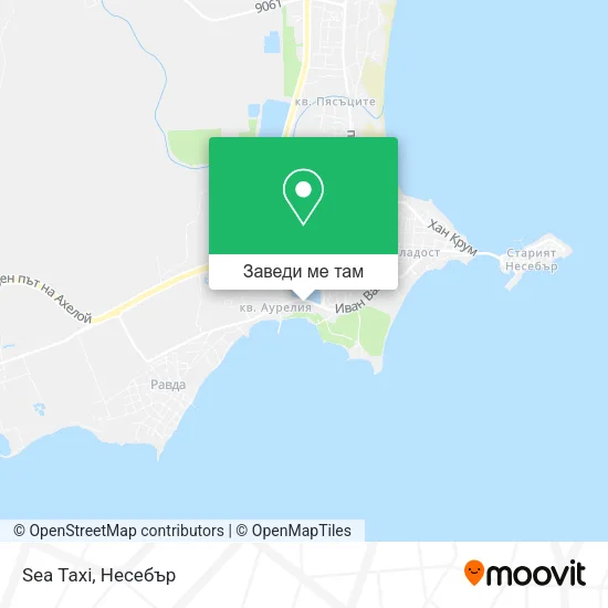 Sea Taxi карта