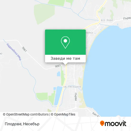 Плодове карта