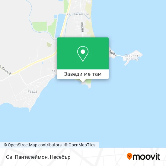 Св. Пантелеймон карта