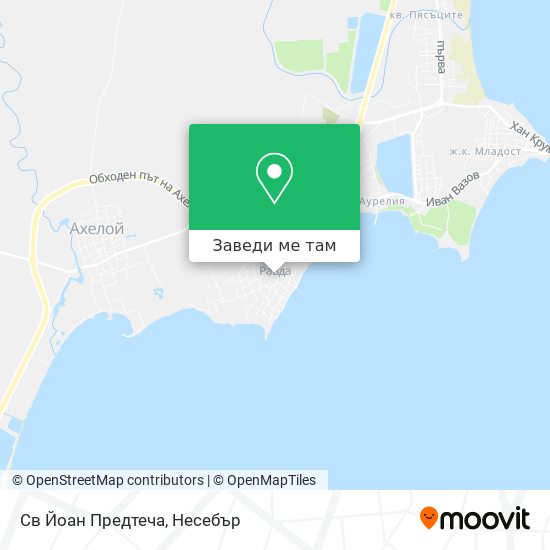 Св Йоан Предтеча карта