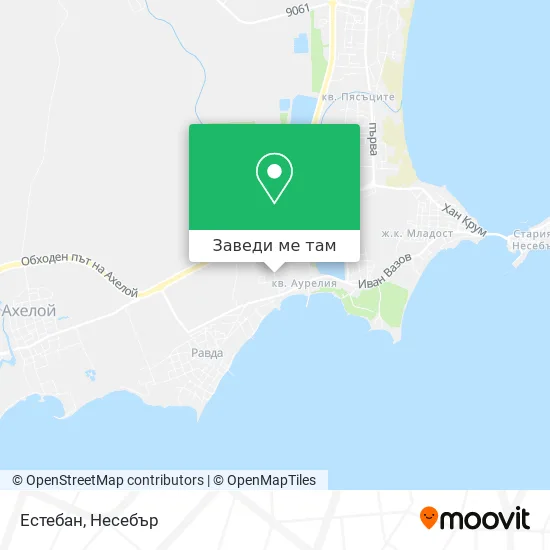 Естебан карта