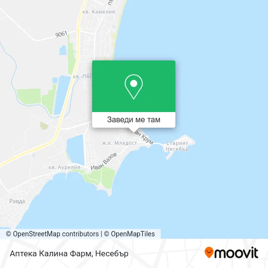 Аптека Калина Фарм карта